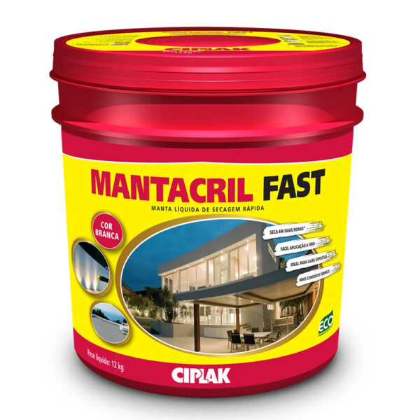 Mantacril Fast Impermeabilizante Ciplak - 12kg